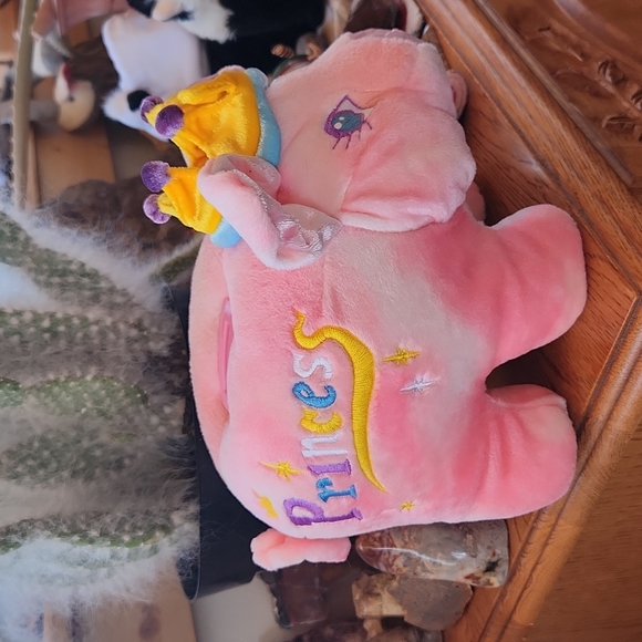 DanDee Pink Plush & Soft 10x8"  "Princess" Piggy Bank New! - Picture 2 of 5